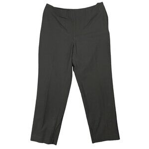 Talbots Classic Side Zip Slim Pants Womens Size 8 Petite Office Work Career Corp